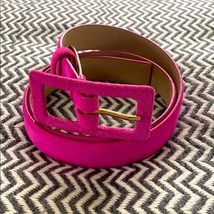 Talbots Pink Leather Belt